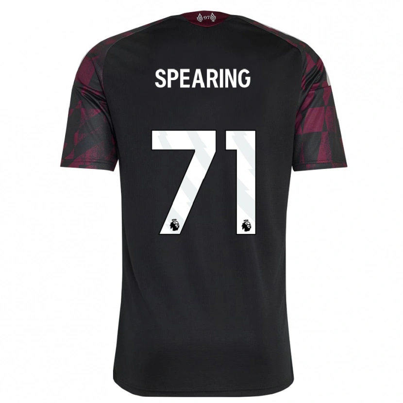 Danxen Femme Maillot Jay Spearing #71 Noir Blanc Violet Troisieme 2026/27 T-Shirt