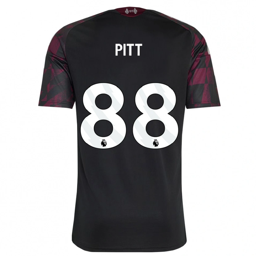 Danxen Femme Maillot Lucas Pitt #88 Noir Blanc Violet Troisieme 2026/27 T-Shirt