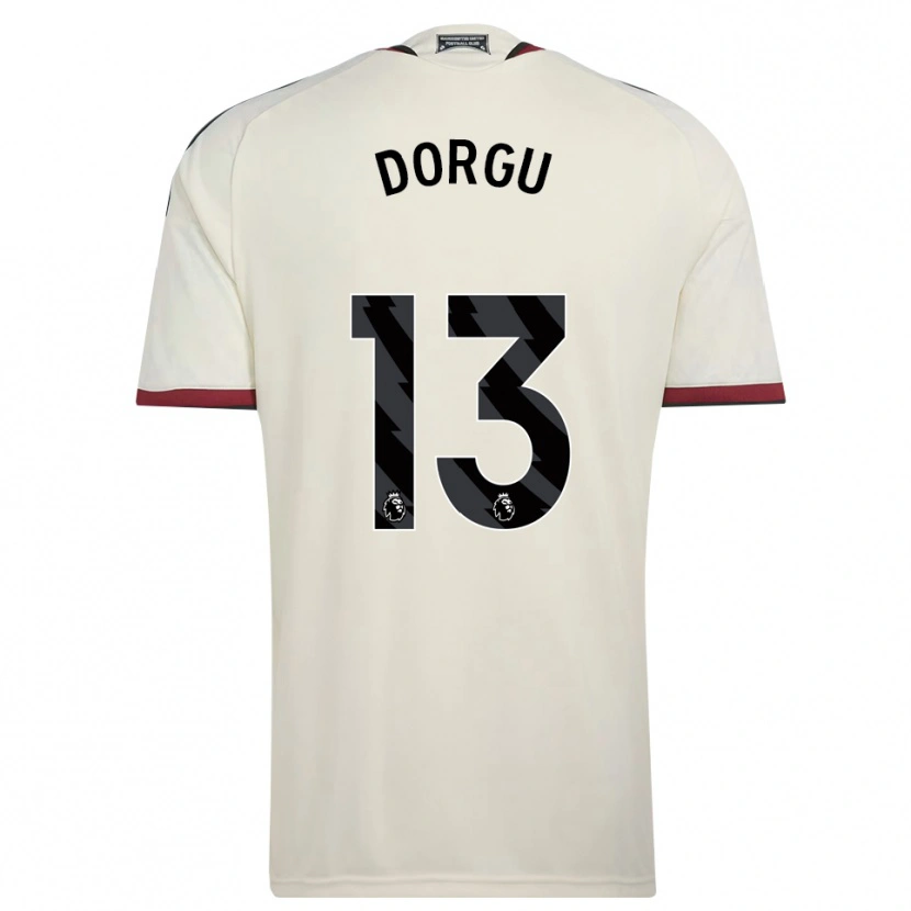 Danxen Femme Maillot Patrick Dorgu #13 Beige Noir Rouge Troisieme 2026/27 T-Shirt