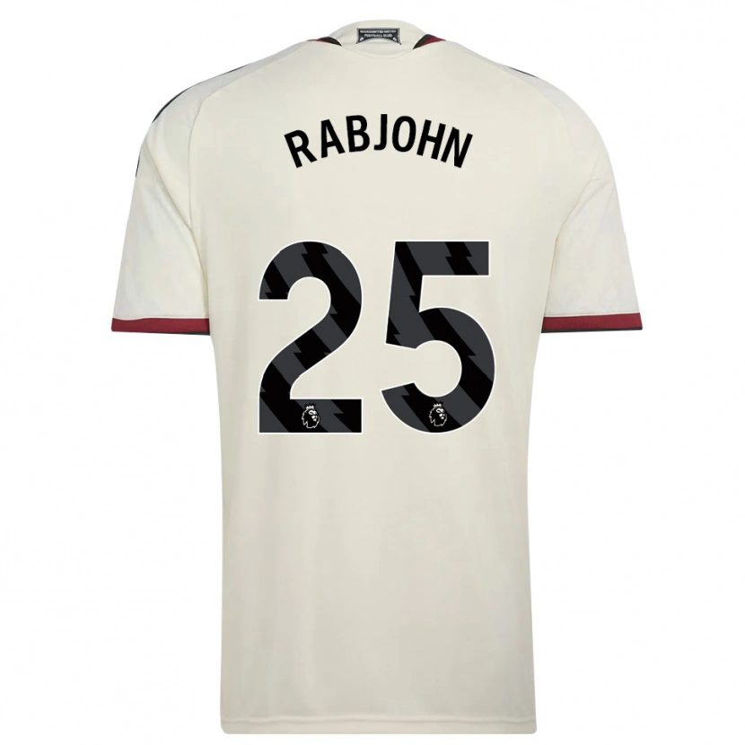 Danxen Femme Maillot Evie Rabjohn #25 Beige Noir Rouge Troisieme 2026/27 T-Shirt