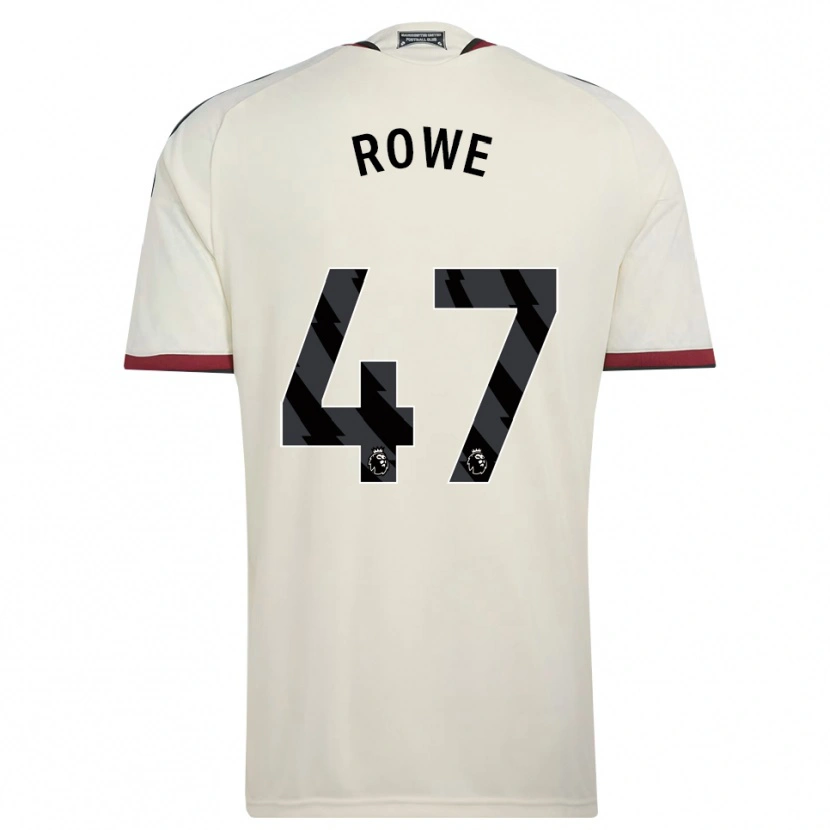 Danxen Femme Maillot Tommy Rowe #47 Beige Noir Rouge Troisieme 2026/27 T-Shirt