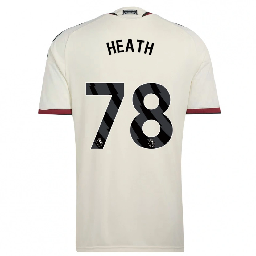 Danxen Femme Maillot Fred Heath #78 Beige Noir Rouge Troisieme 2026/27 T-Shirt