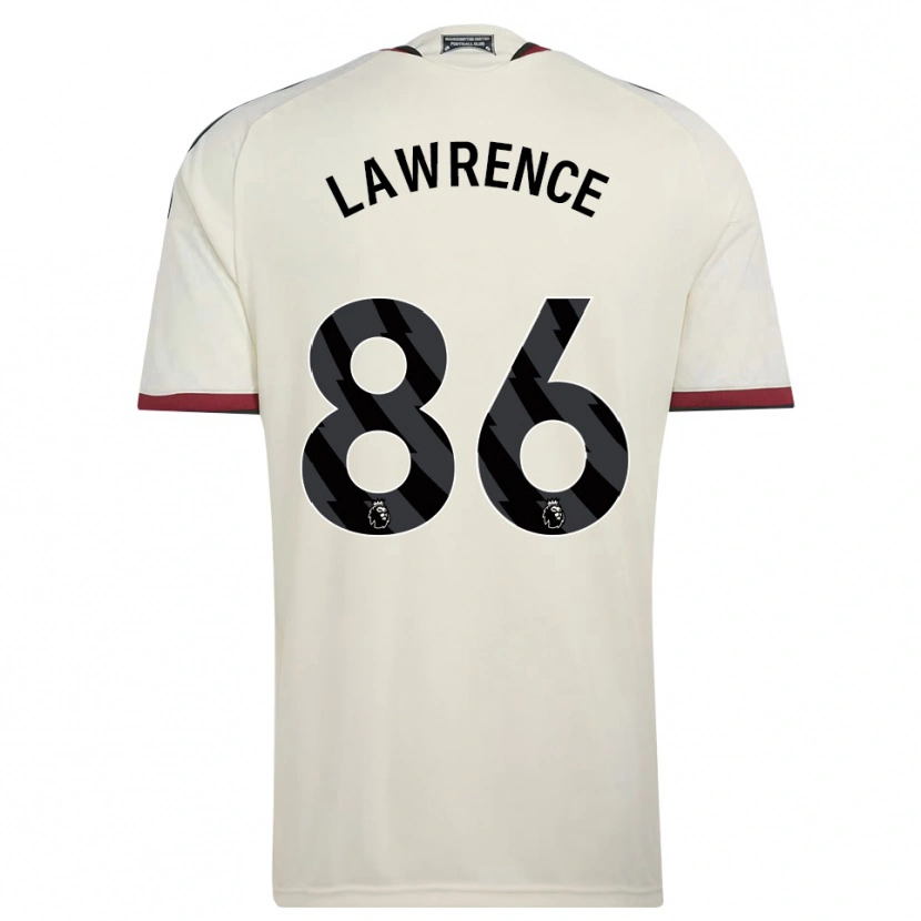 Danxen Femme Maillot Marcus Lawrence #86 Beige Noir Rouge Troisieme 2026/27 T-Shirt