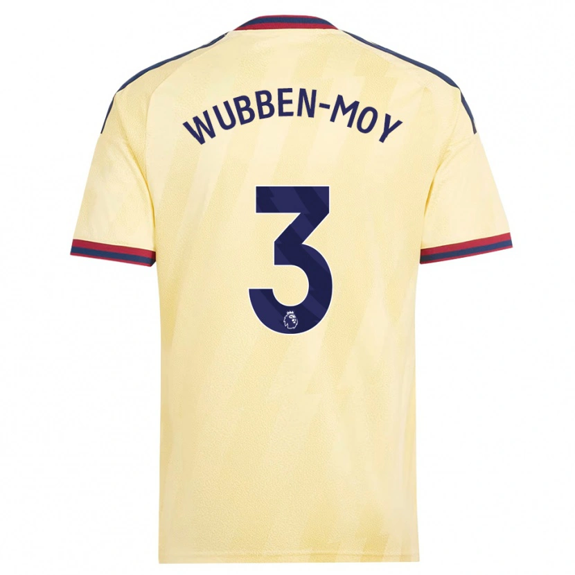 Danxen Femme Maillot Lotte Wubben-Moy #3 Jaune Clair Midnightblue Troisieme 2026/27 T-Shirt