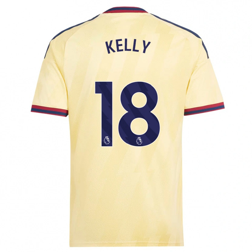 Danxen Femme Maillot Chloe Kelly #18 Jaune Clair Midnightblue Troisieme 2026/27 T-Shirt