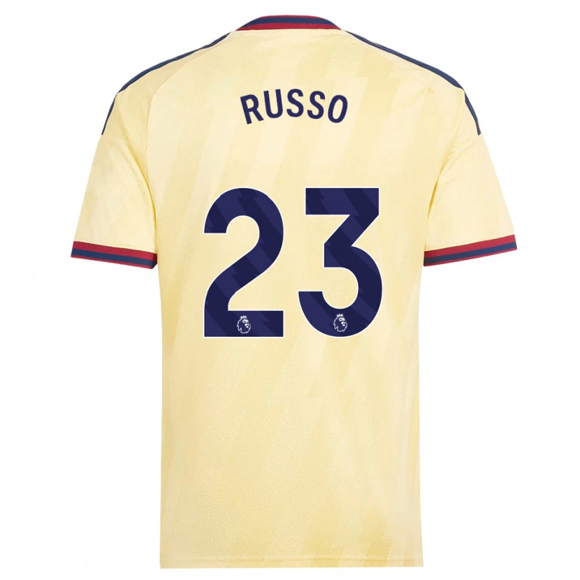 Danxen Femme Maillot Alessia Russo #23 Jaune Clair Midnightblue Troisieme 2026/27 T-Shirt