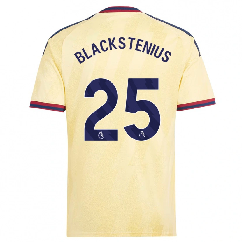 Danxen Femme Maillot Stina Blackstenius #25 Jaune Clair Midnightblue Troisieme 2026/27 T-Shirt