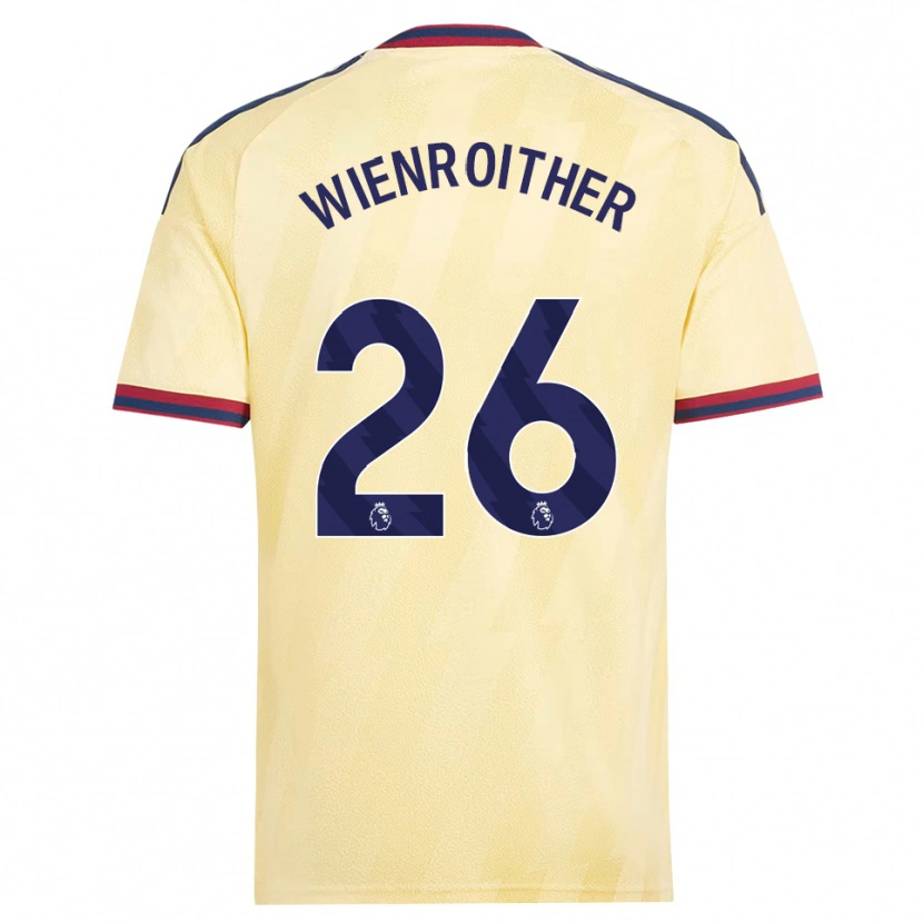 Danxen Femme Maillot Laura Wienroither #26 Jaune Clair Midnightblue Troisieme 2026/27 T-Shirt