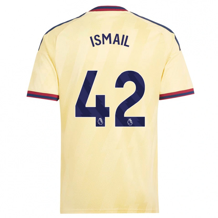 Danxen Femme Maillot Cam'ron Ismail #42 Jaune Clair Midnightblue Troisieme 2026/27 T-Shirt
