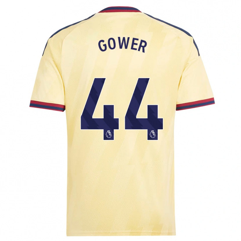 Danxen Femme Maillot Jimi Gower #44 Jaune Clair Midnightblue Troisieme 2026/27 T-Shirt