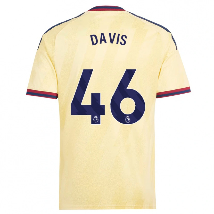 Danxen Femme Maillot Timi Davis #46 Jaune Clair Midnightblue Troisieme 2026/27 T-Shirt