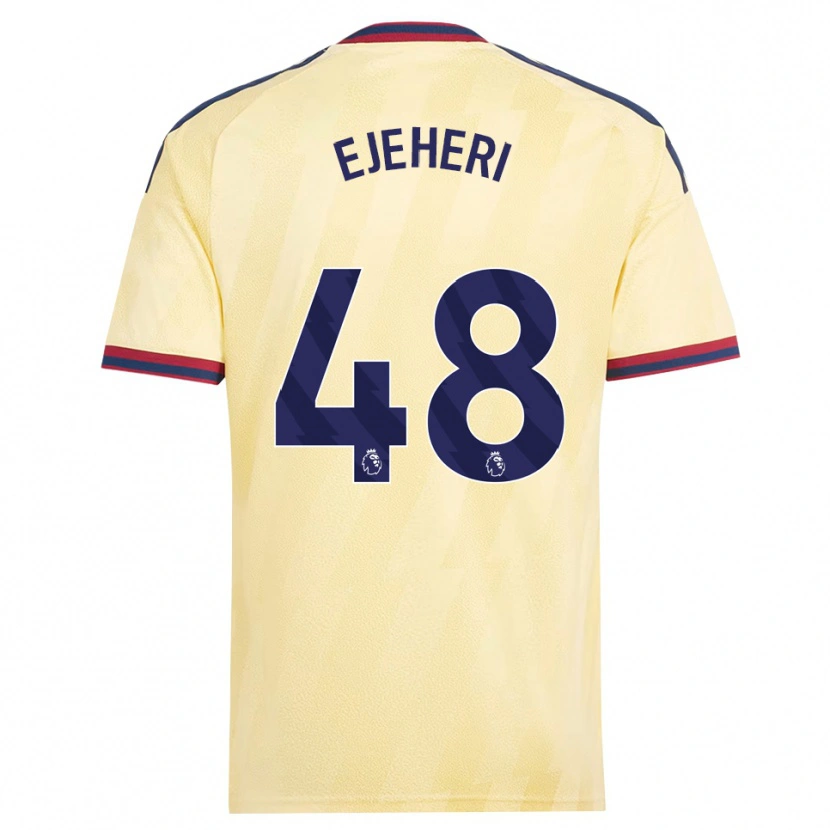 Danxen Femme Maillot Ovie Ejeheri #48 Jaune Clair Midnightblue Troisieme 2026/27 T-Shirt