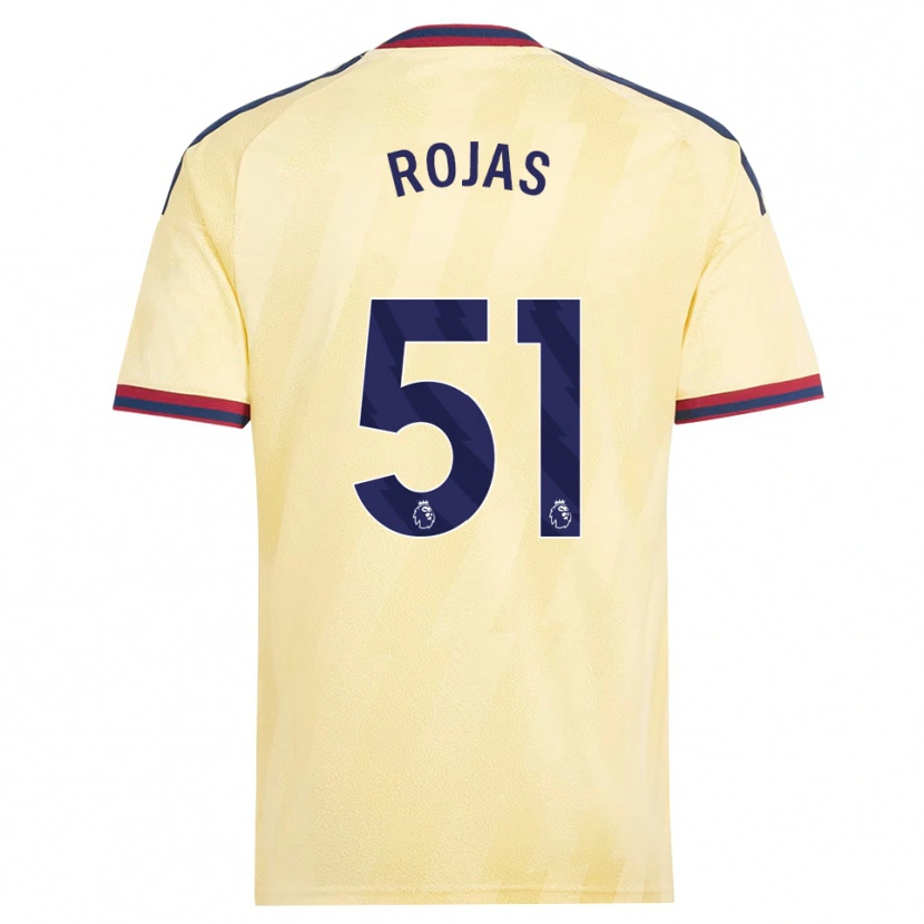 Danxen Femme Maillot Alexei Rojas #51 Jaune Clair Midnightblue Troisieme 2026/27 T-Shirt