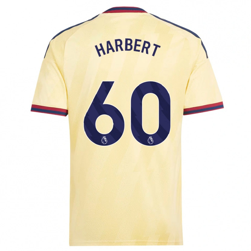 Danxen Femme Maillot Laila Harbert #60 Jaune Clair Midnightblue Troisieme 2026/27 T-Shirt