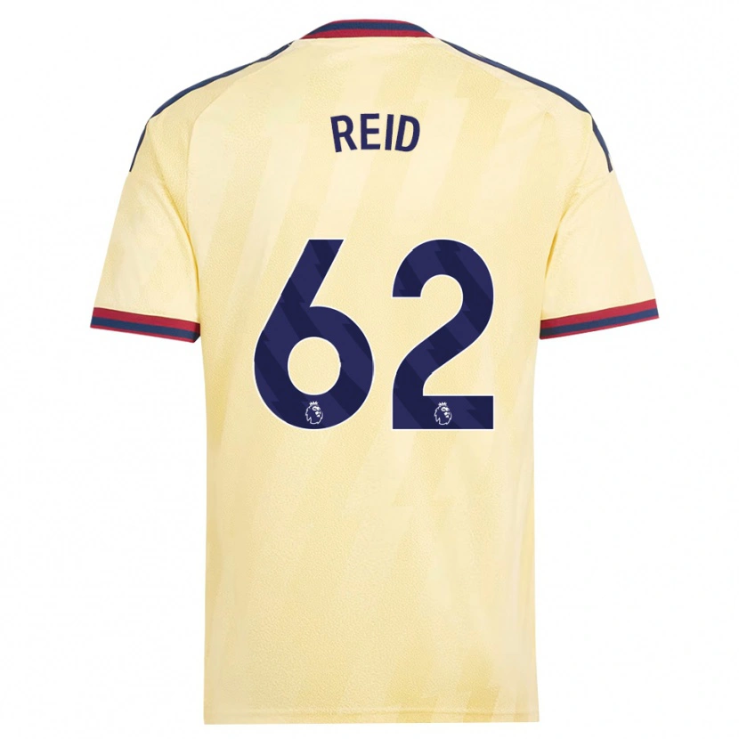 Danxen Femme Maillot Katie Reid #62 Jaune Clair Midnightblue Troisieme 2026/27 T-Shirt