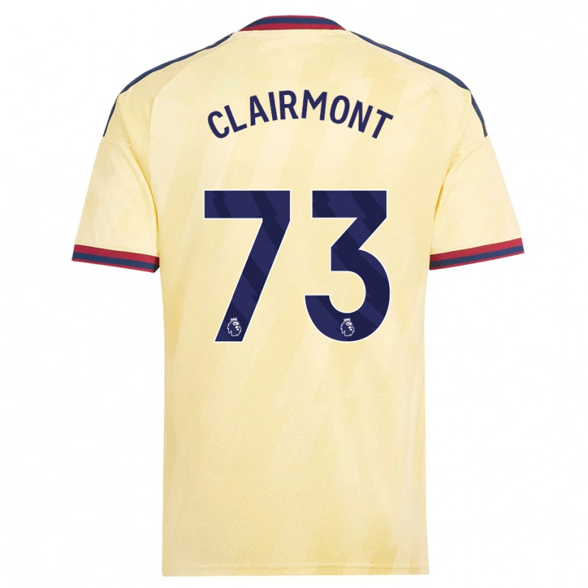 Danxen Femme Maillot Reece Clairmont #73 Jaune Clair Midnightblue Troisieme 2026/27 T-Shirt