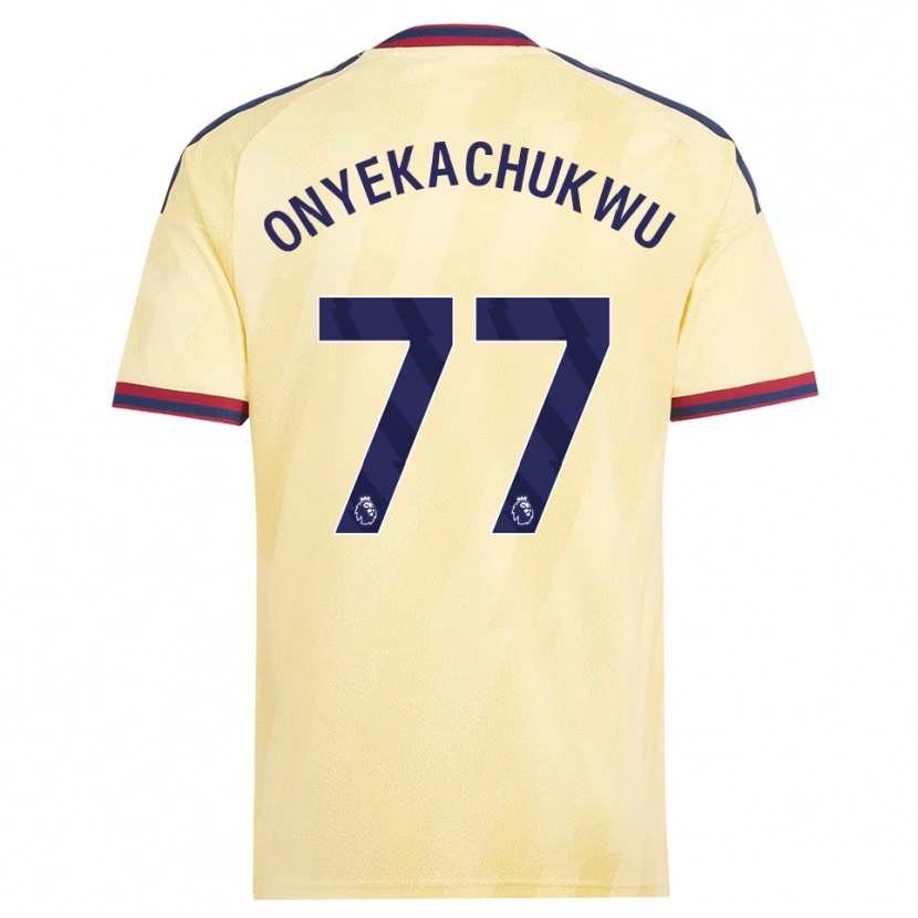 Danxen Femme Maillot Samuel Onyekachukwu #77 Jaune Clair Midnightblue Troisieme 2026/27 T-Shirt
