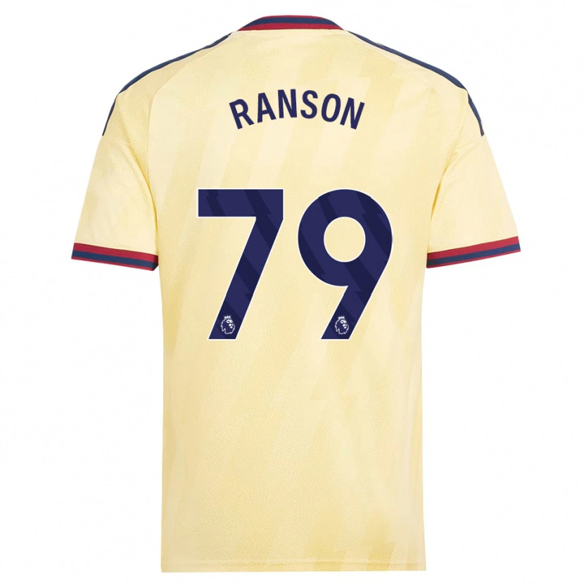 Danxen Femme Maillot Khari Ranson #79 Jaune Clair Midnightblue Troisieme 2026/27 T-Shirt