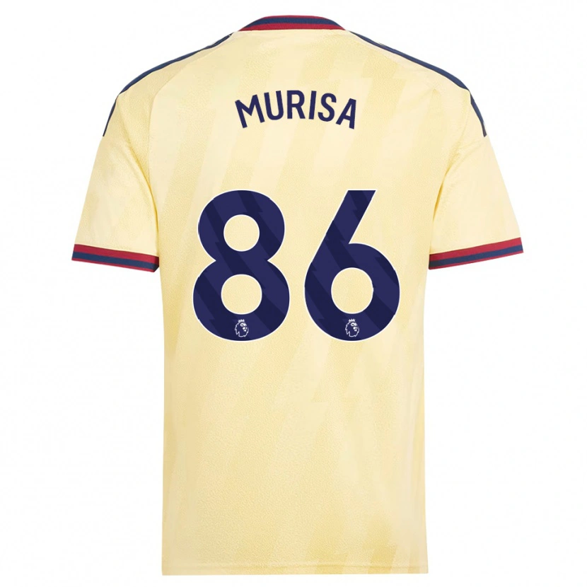 Danxen Femme Maillot Teshaun Murisa #86 Jaune Clair Midnightblue Troisieme 2026/27 T-Shirt