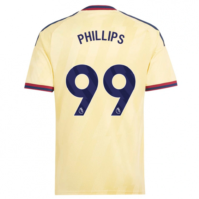 Danxen Femme Maillot Charlie Phillips #99 Jaune Clair Midnightblue Troisieme 2026/27 T-Shirt