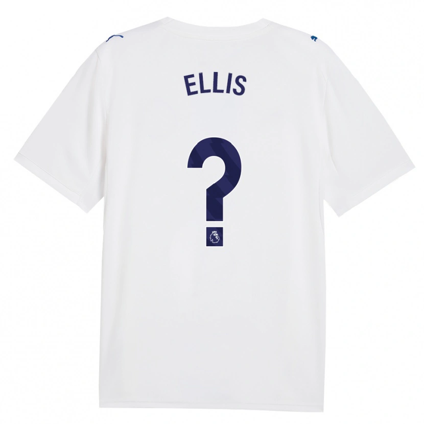 Danxen Femme Maillot Mason Ellis #0 Marine Blanc Troisieme 2026/27 T-Shirt