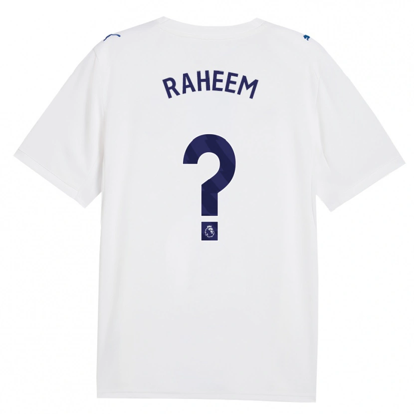 Danxen Femme Maillot Tolani Raheem #0 Marine Blanc Troisieme 2026/27 T-Shirt