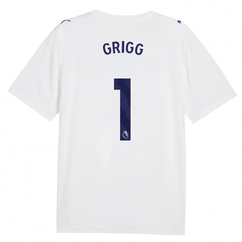 Danxen Femme Maillot Finley Grigg #1 Marine Blanc Troisieme 2026/27 T-Shirt
