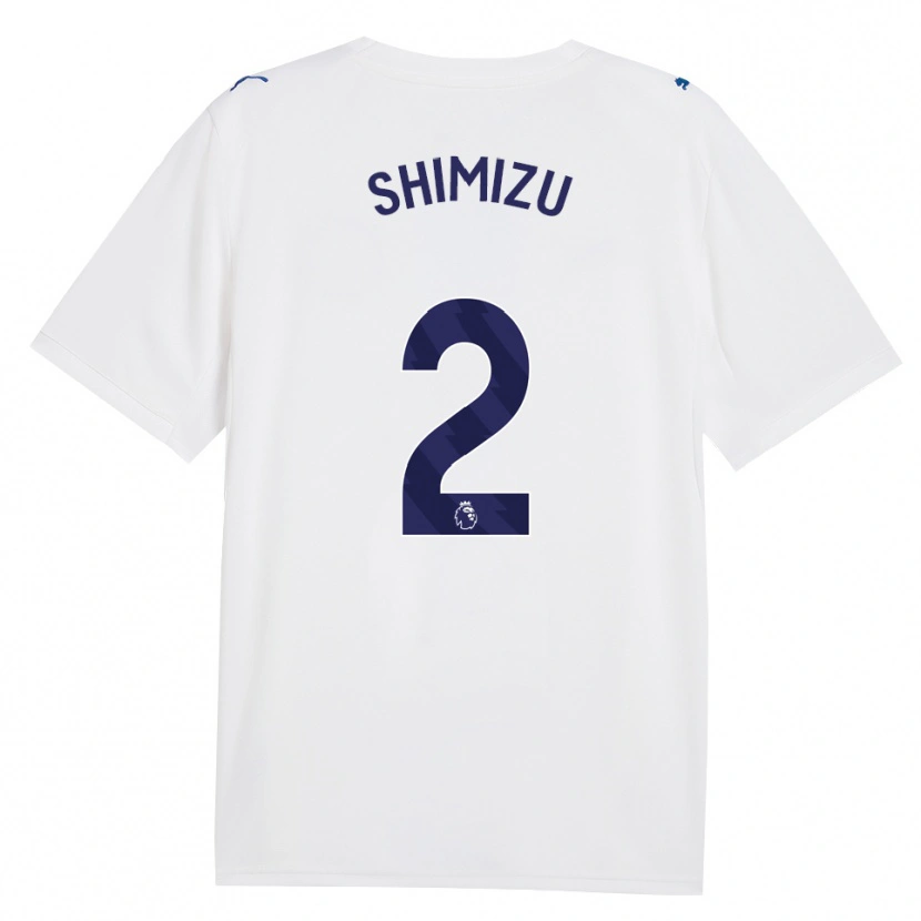 Danxen Femme Maillot Risa Shimizu #2 Marine Blanc Troisieme 2026/27 T-Shirt