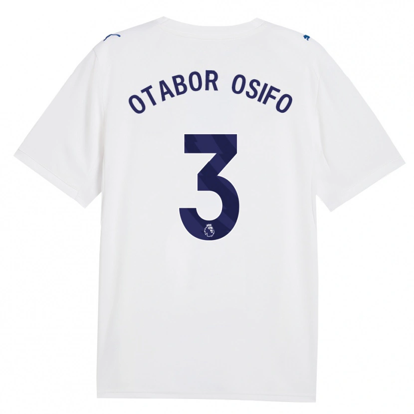 Danxen Femme Maillot Prince Otabor Osifo #3 Marine Blanc Troisieme 2026/27 T-Shirt