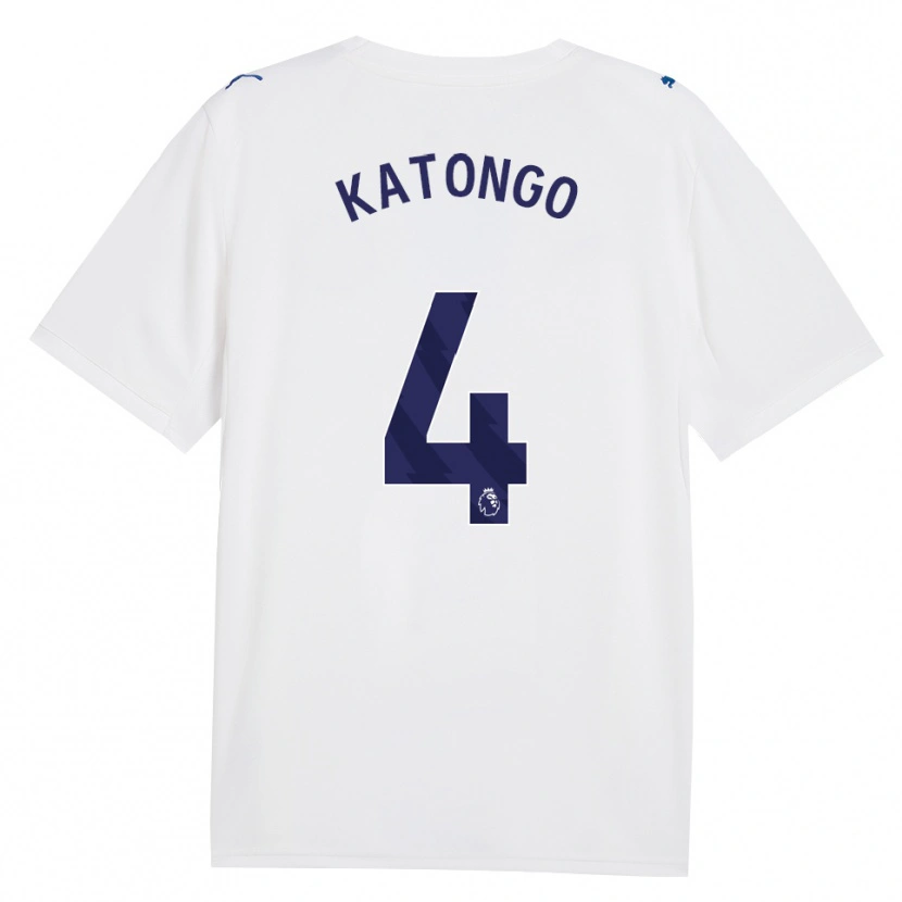 Danxen Femme Maillot Jadel Katongo #4 Marine Blanc Troisieme 2026/27 T-Shirt