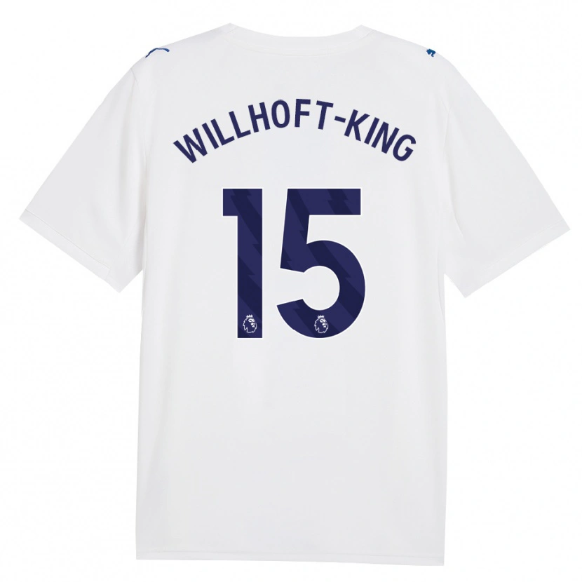 Danxen Femme Maillot Han Willhoft-King #15 Marine Blanc Troisieme 2026/27 T-Shirt