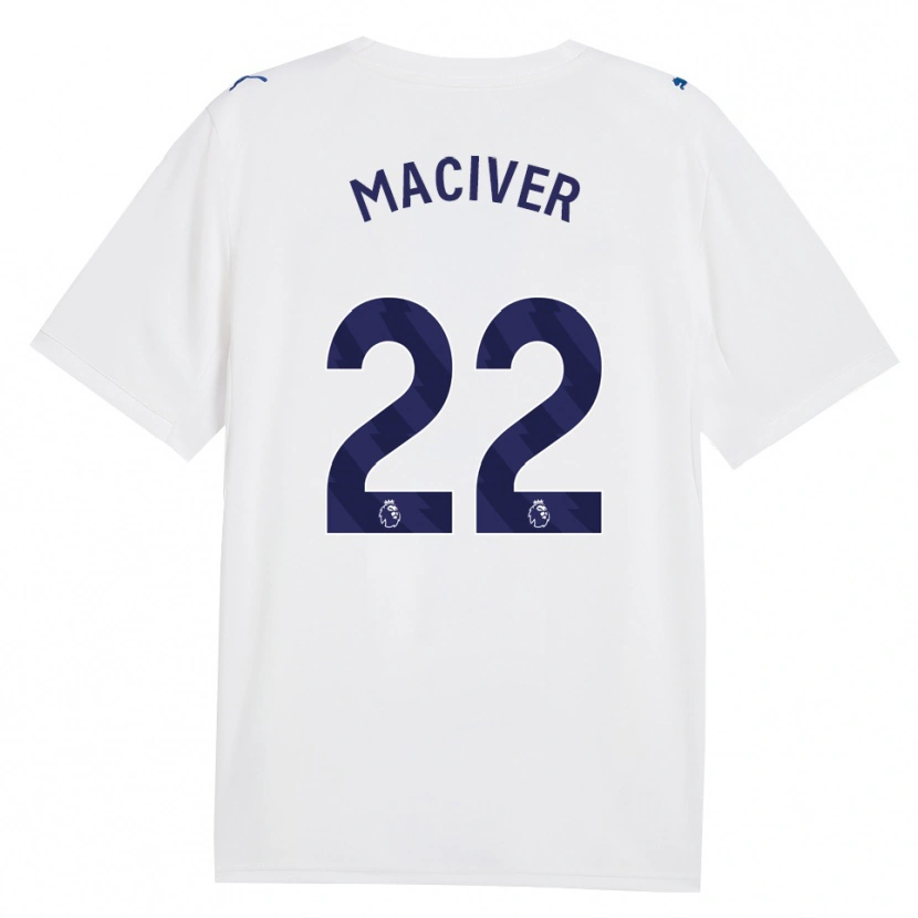 Danxen Femme Maillot Sandy Maciver #22 Marine Blanc Troisieme 2026/27 T-Shirt