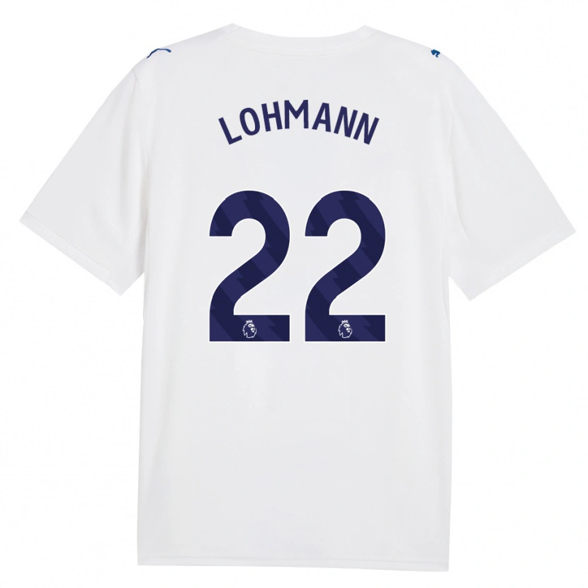 Danxen Femme Maillot Sydney Lohmann #22 Marine Blanc Troisieme 2026/27 T-Shirt