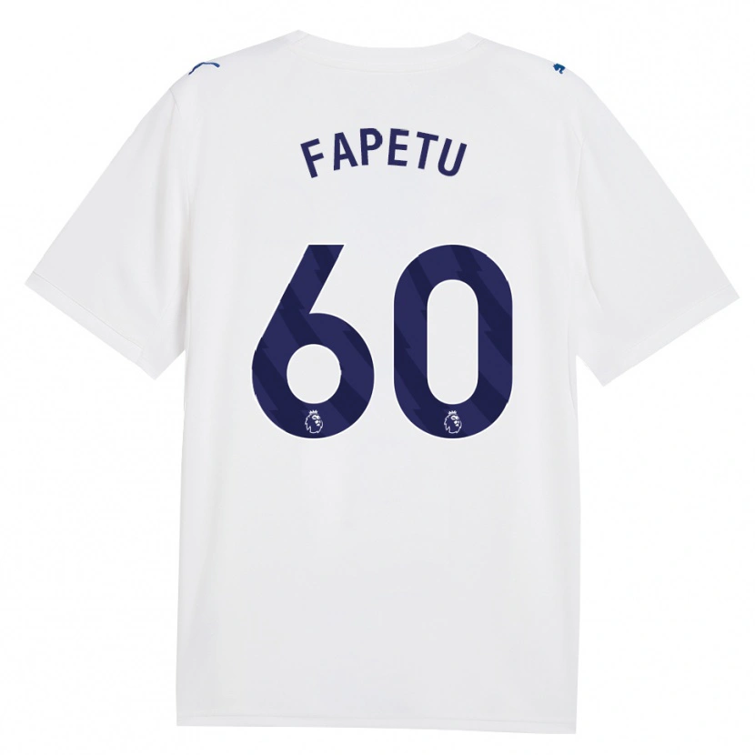Danxen Femme Maillot Femi Fapetu #60 Marine Blanc Troisieme 2026/27 T-Shirt