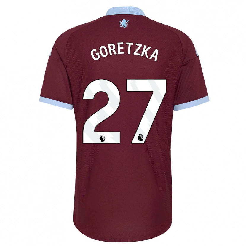 Danxen Femme Maillot Leon Goretzka #27 Cornflowerblue Bourgogne Tenues Domicile 2026/27 T-Shirt