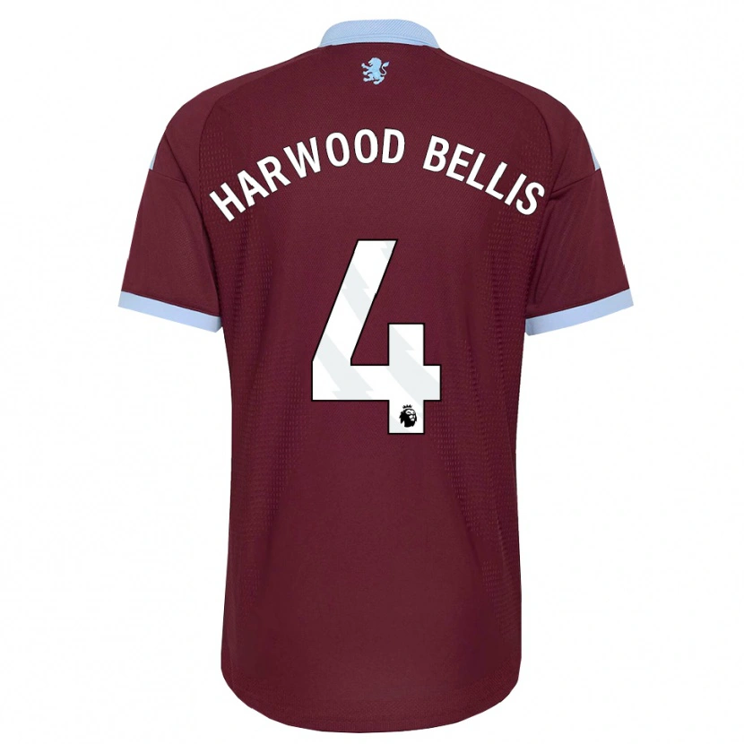 Danxen Femme Maillot Taylor Harwood-Bellis #4 Cornflowerblue Bourgogne Tenues Domicile 2026/27 T-Shirt
