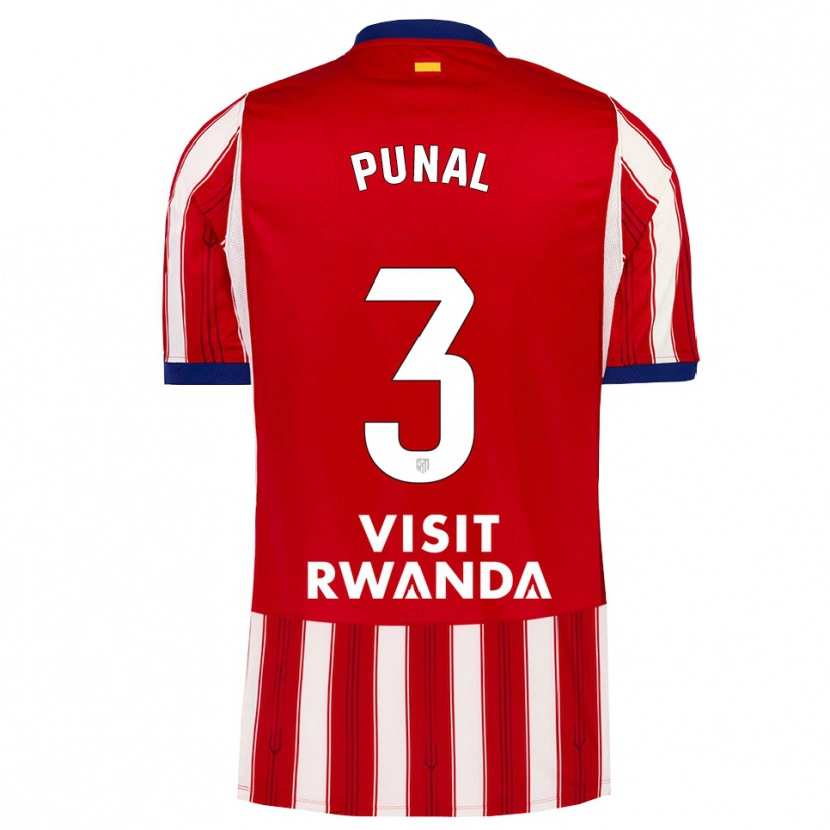 Danxen Enfant Maillot Aitor Punal #3 Bleu Royal Rouge Blanc Tenues Domicile 2026/27 T-Shirt