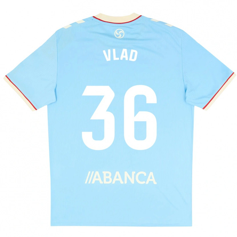 Danxen Enfant Maillot Vladimir Henrique Silva #36 Bleu Ciel Blanc Rouge Tenues Domicile 2026/27 T-Shirt