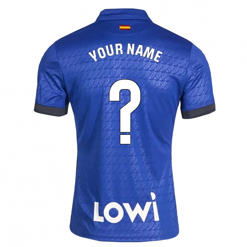 Danxen Enfant Maillot Votre Nom #0 Bleu Blanc Noir Tenues Domicile 2026/27 T-Shirt