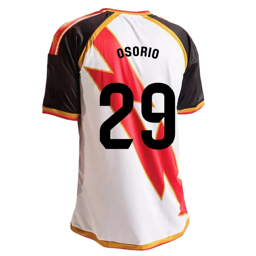 Danxen Enfant Maillot Irene Osorio Bosqued #29 Noir Rouge Blanc Or Tenues Domicile 2026/27 T-Shirt