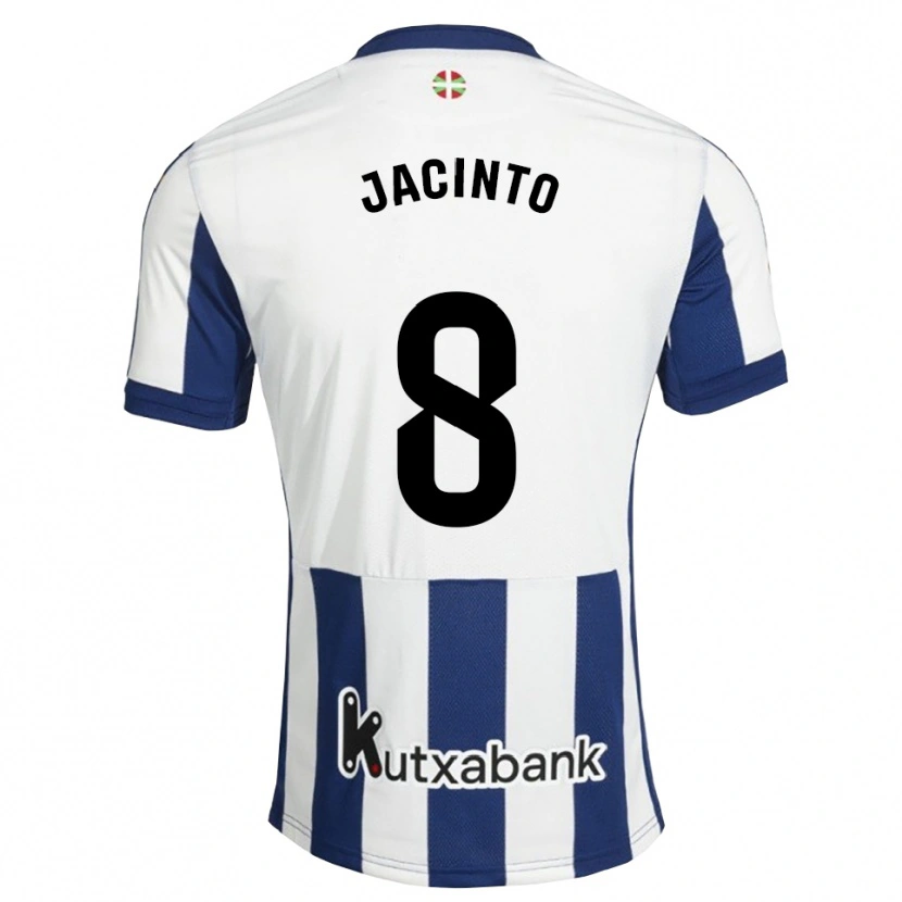 Danxen Enfant Maillot Andreia De Jesus Jacinto #8 Bleu Marine Blanc Goldenrod Tenues Domicile 2026/27 T-Shirt