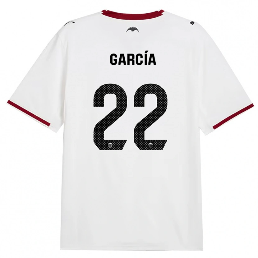 Danxen Enfant Maillot Pablo García #22 Noir Blanc Rouge Jaune Tenues Domicile 2026/27 T-Shirt