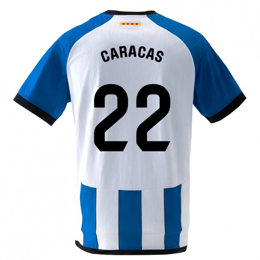 Danxen Enfant Maillot Daniela Caracas González #22 Bleu Royal Blanc Tenues Domicile 2026/27 T-Shirt