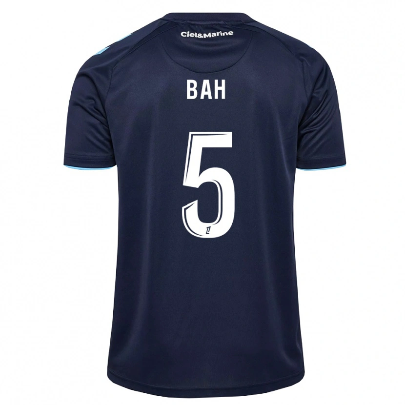 Danxen Enfant Maillot Thierno Bah #5 Bleu Barbeau Bleu Nuit Tenues Domicile 2026/27 T-Shirt