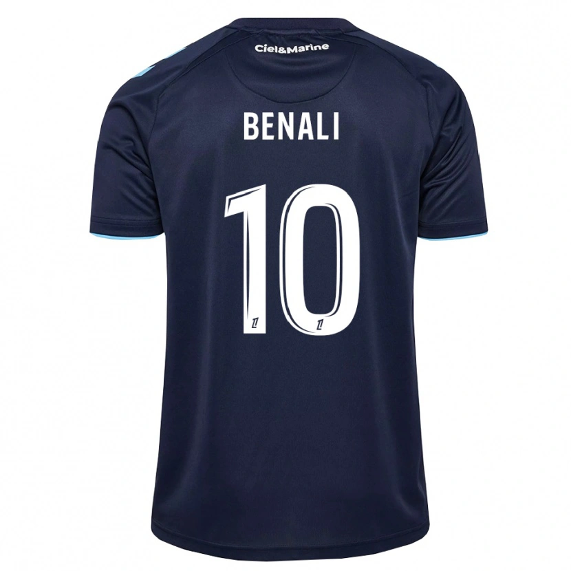 Danxen Enfant Maillot Adam Benali #10 Bleu Barbeau Bleu Nuit Tenues Domicile 2026/27 T-Shirt