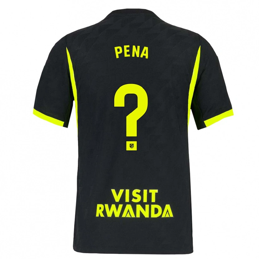 Danxen Enfant Maillot Hector Pena #0 Vert Vif Noir Tenues Extérieur 2026/27 T-Shirt