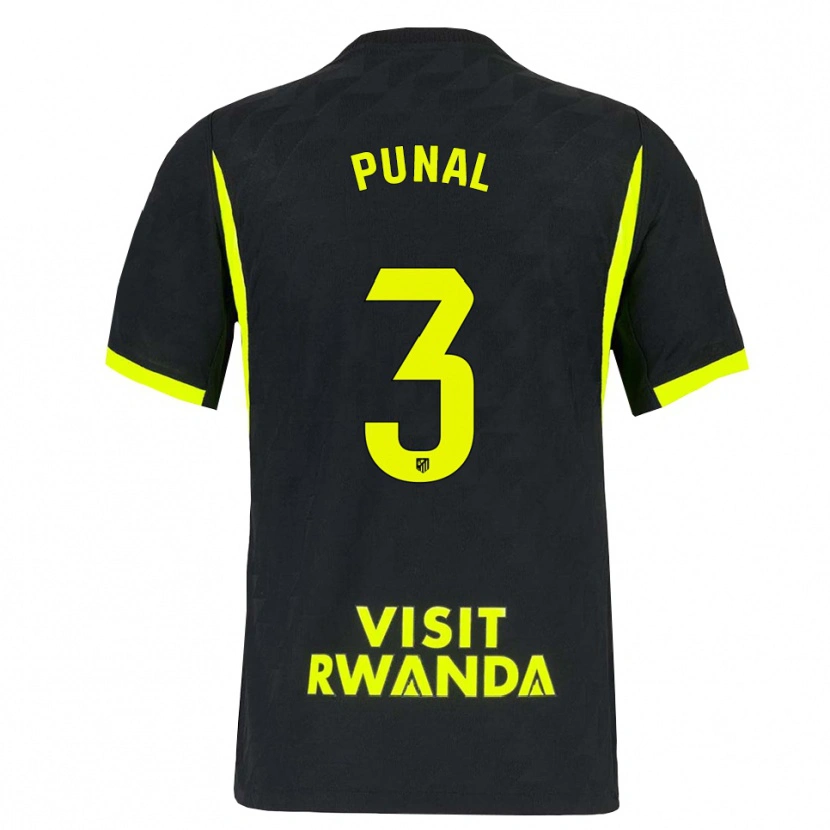 Danxen Enfant Maillot Aitor Punal #3 Vert Vif Noir Tenues Extérieur 2026/27 T-Shirt