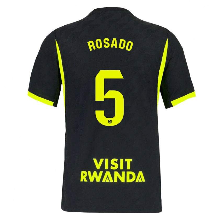 Danxen Enfant Maillot Diego Rosado #5 Vert Vif Noir Tenues Extérieur 2026/27 T-Shirt