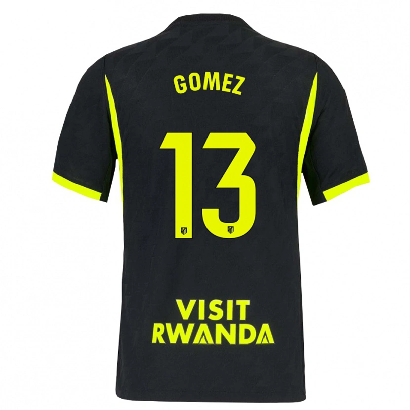 Danxen Enfant Maillot Christian Gomez #13 Vert Vif Noir Tenues Extérieur 2026/27 T-Shirt