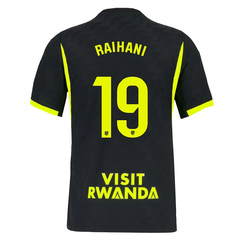 Danxen Enfant Maillot Abde Raihani #19 Vert Vif Noir Tenues Extérieur 2026/27 T-Shirt